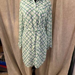 Tommy Hilfiger Button Down Dress Size L